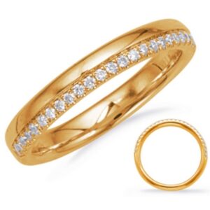 14K Yellow Gold Ring With Diamonds (0.16 ct.tw)