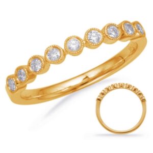 14K Yellow Gold Ring With Diamonds (0.21 ct.tw)